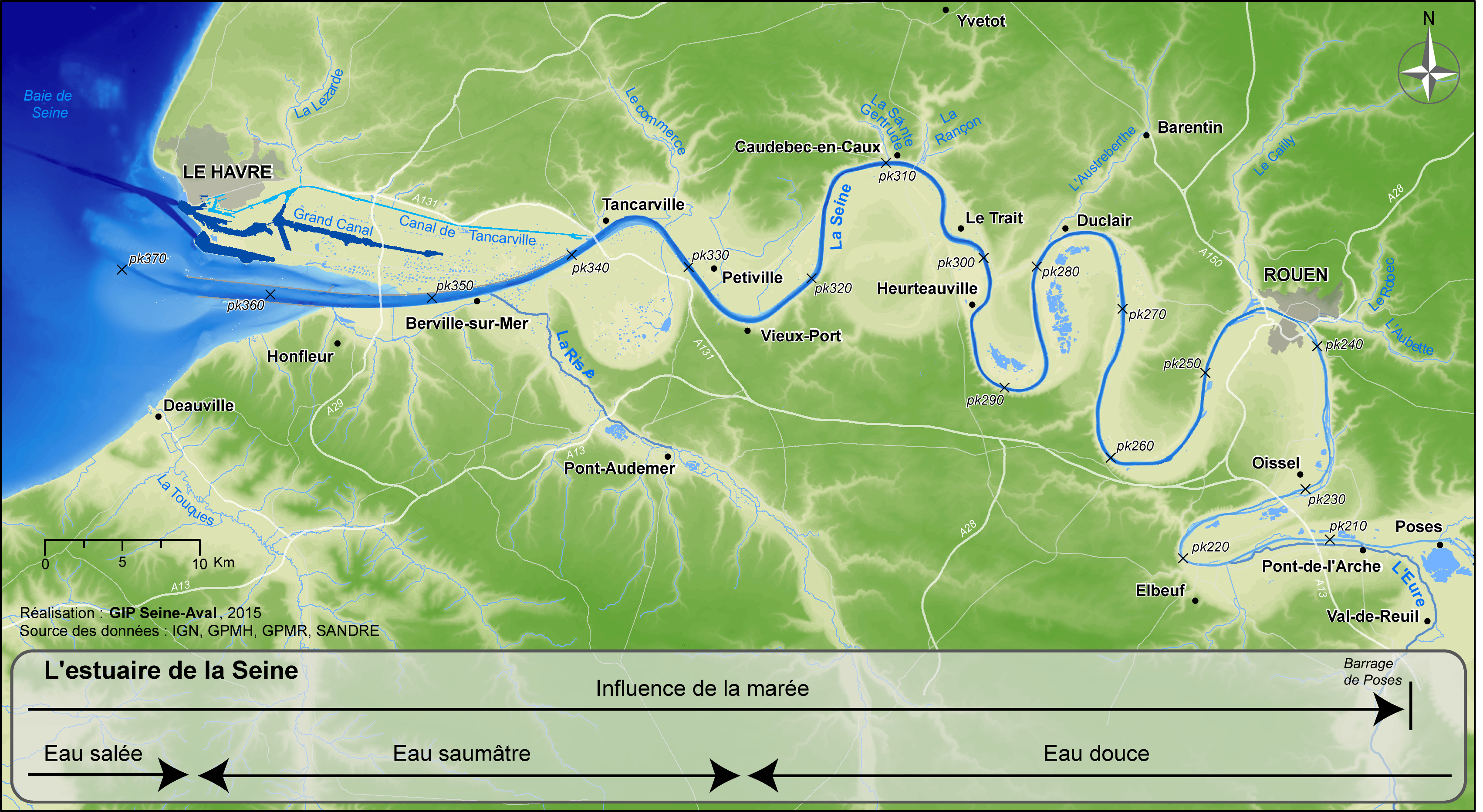 La Seine Map